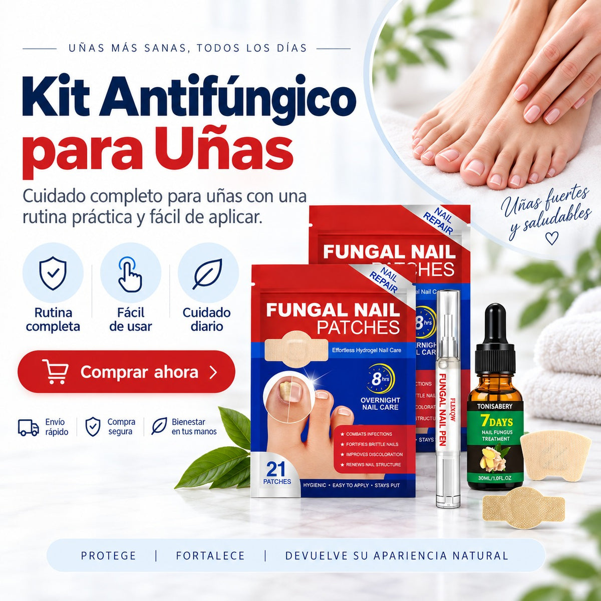 Kit Antimicótico 3 en 1